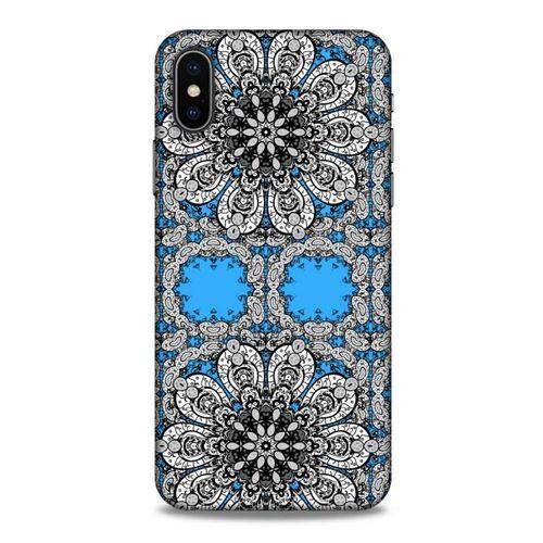 Apple Iphone X Uyumlu Kılıf Mavi Delisi (34) Slim Armor Kılıf Sanat