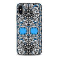 Apple Iphone X Uyumlu Kılıf Mavi Delisi (34) Slim Armor Kılıf Sanat