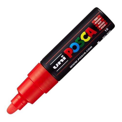 UNİBALL POSCA (4.5-5.5) SU BAZLI POSTER MARKÖRÜ KIRMIZI (UNİ-PC-7M)