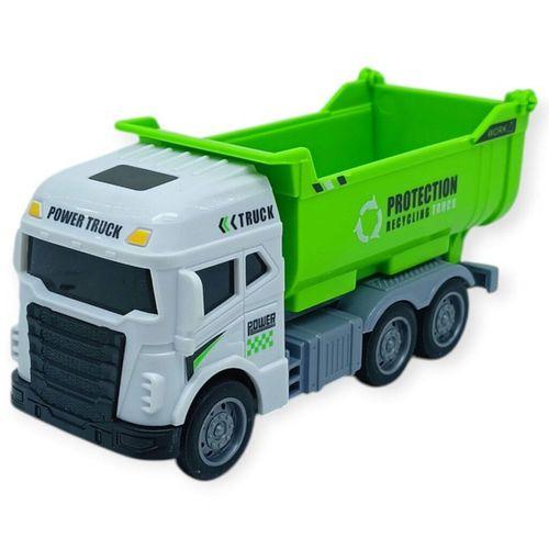 Temizlik Araçları Serisi - Sürtmeli Kamyon 12 cm  - 3626