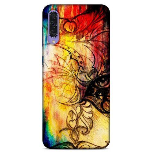 Lopard Samsung Galaxy A50s Uyumlu Kılıf Manipülasyon ☻ (36) Glitter Kılıf Desenli