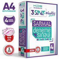 2026 3 Sınıf #hashtag Kazanım Değerlendirme Sınavı 4lü SARMAL Deneme Paketi Türkiye Geneli