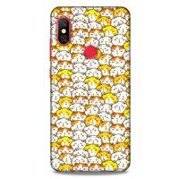 Lopard Xiaomi Redmi Note 6 Pro Uyumlu Kılıf Kediler (28) Arka Kapak Tombul Kedi