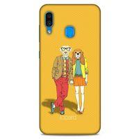 Samsung Galaxy A30 Kılıf FunnyMaX (13) Silikon Kap Turuncu