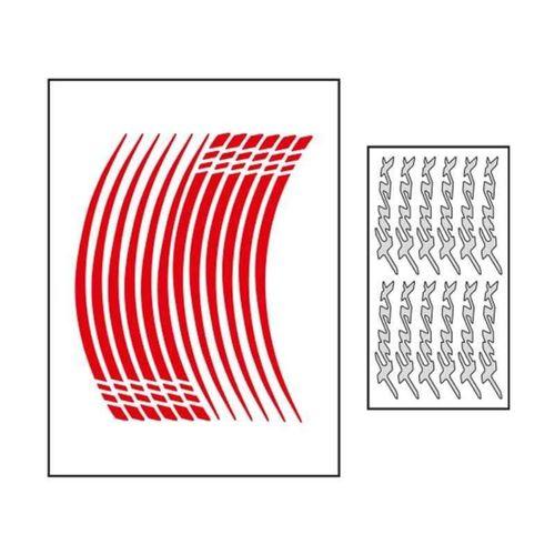 YAMAHA Yamaha Reflektör Kırmızı Iv Xmax Uyumlu 1 Set Jant Şeridi