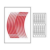 YAMAHA Yamaha Reflektör Kırmızı Iv Xmax Uyumlu 1 Set Jant Şeridi