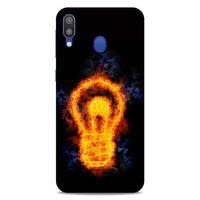 Lopard Samsung Galaxy M20 Uyumlu Kılıf FireX (39) Liquid Crystal Kılıf Ampul