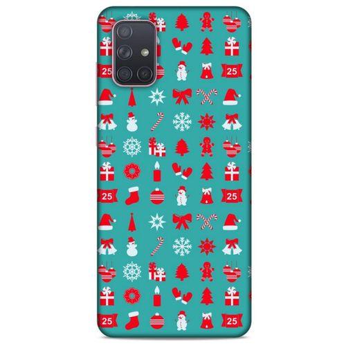 Yılbaşı Süsleri 13 Samsung Galaxy A71 Kılıf Silikon Kapak