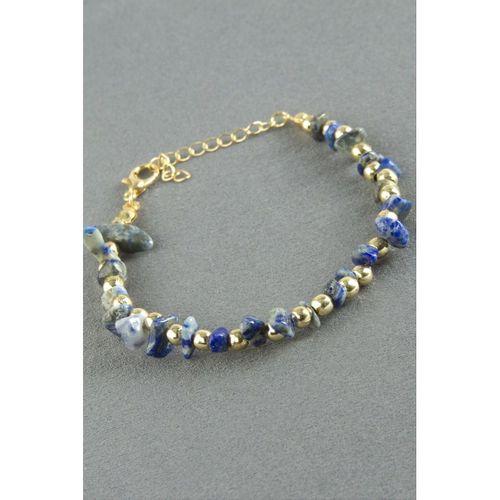 Lapis Kırık Doğaltaş Bileklik