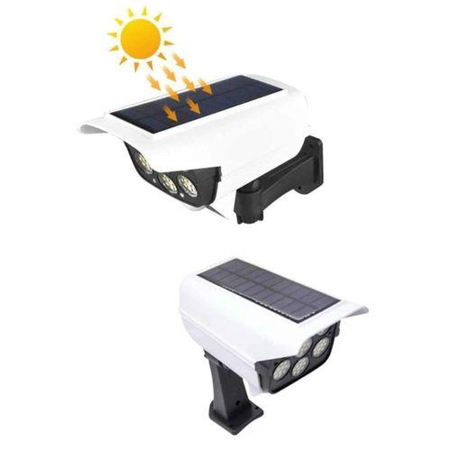 Solar Bahçe Lambası Uzaktan Kumandalı Kamera Görünümlü Hareket Sensörlü