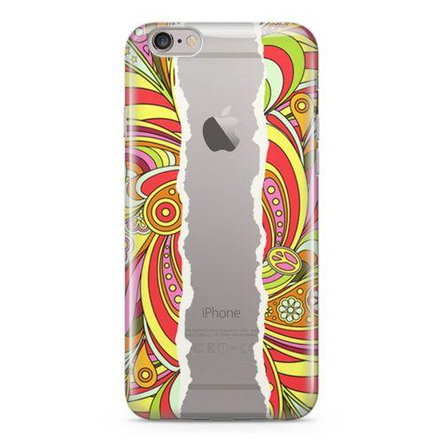 Apple iPhone 6 Plus - 6S Plus Kılıf Şal Fular Arka Kapak Koruma Desenli Full Koruyucu