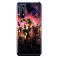 Lopard Realme 7 Uyumlu Kılıf IMDB Film (29) Arka Koruma Kılıfı Yenilmezler