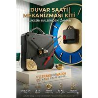 Sessiz Akar Saat Mekanizması Askılı Duvar Saati Motoru Akrep Yelkovan Seti 723157