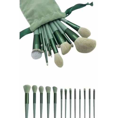 13 Parça Makyaj Fırça Seti Far Kontür Aydnlatıcı Fırçası İz Bırakmaz Hafif Ve Yumuşak