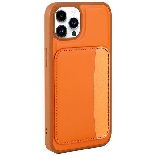 Apple iPhone 14 Pro Max Kılıf Kartlıklı Zore X-Kart Silikon Kapak