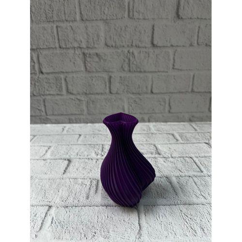 5 Cm Mor Kalp Formlu Mini Vazo Modern Mini Dekor Ürünü