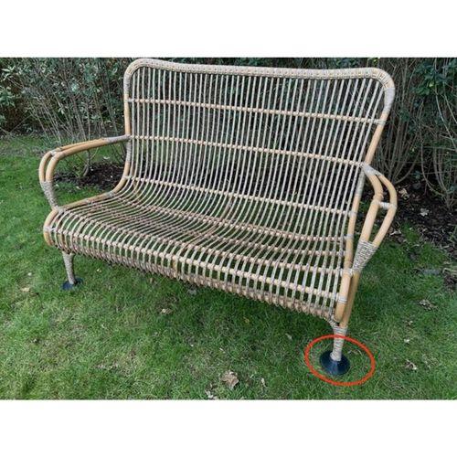 Bahçe Bankı/Sandalye Ayağı Zemin Koruyucu 16 mm Boru 3D Baskı (Bu ürün Sadece Plastik parçadır - Almadan Önce Soru Sorabilirsiniz)