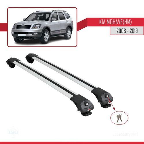 Kia Mohave (HM) 2008-2019 Arası ile uyumlu ACE-1 Ara Atkı Tavan Barı GRİ