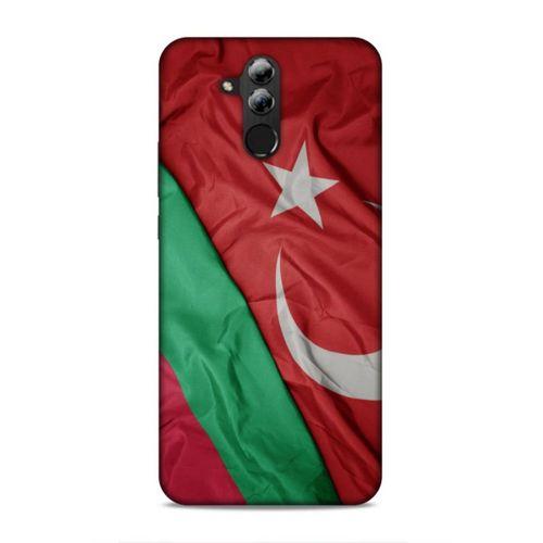 Huawei Mate 20 Lite Uyumlu Kılıf Azarbaijan (10) Full Koruma Kılıfı Türk & Azerbaycan Bayrak