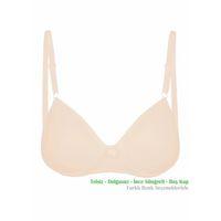 Alışveriş Meydanı Ten Genç Kız Çocuk Alıştırma Balensiz Boş Kap İlk Sütyen