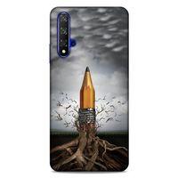 Lopard Huawei P Smart S 2020 Uyumlu Kılıf Manipülasyon ☻ (50) Shockproof Kılıf Desenli