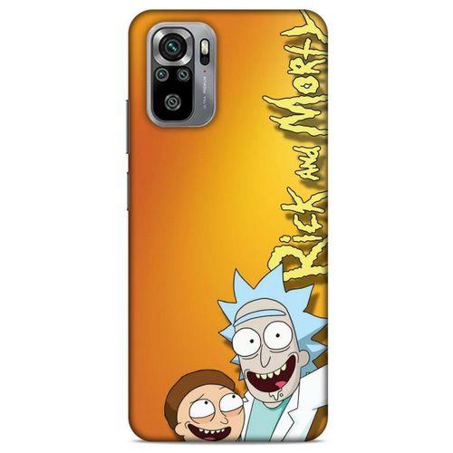 Xiaomi Redmi Note 10 Uyumlu Kılıf Rick And Morty (15) Antişok Kılıf Harry Herpson