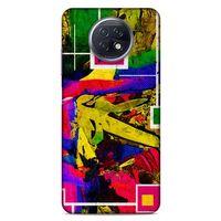 Lopard Xiaomi Redmi Note 9T Uyumlu Kılıf Soyut Sanat (48) Desenli Bumper Kılıf