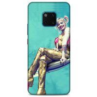 Huawei Mate 20 Pro Uyumlu Kılıf Harley Quinn (26) Tpu Silikon Kılıf Kobalt