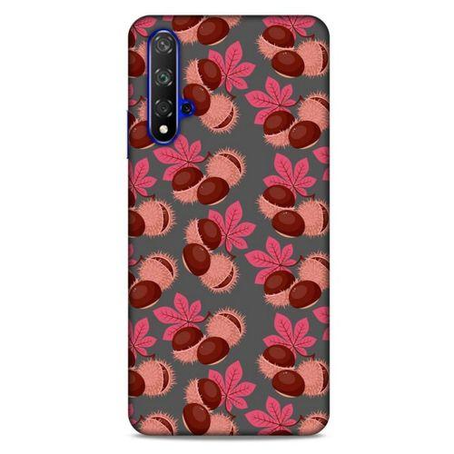 Frutix Kestane 02 Huawei P Smart S Y8P Kılıf Desenli Silikon