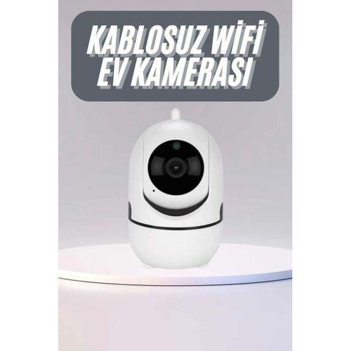 360° Full Hd Akıllı Kamera Hareket Sensörlü Wifi Kamera Çocuk Güvenlik Kamerası
