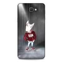 Samsung Galaxy J7 Prime Kılıf FunnyMaX (41) Tank Kılıf Gri Bull Teriyer