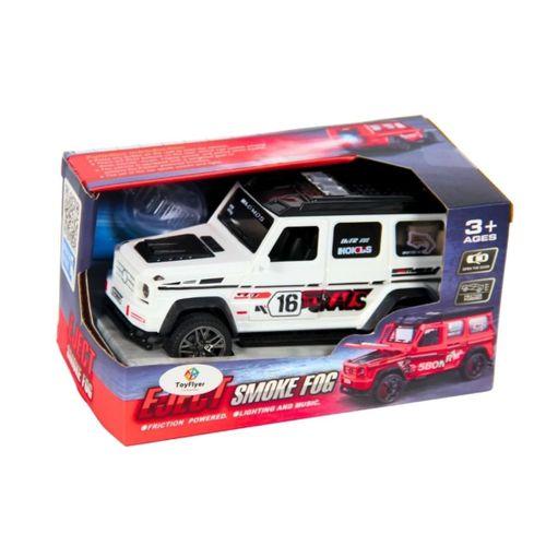 Eğitici Çocuk Işıklı Sesli Duman Çıkaran Sürtmeli Spor Jeep BCP-1A