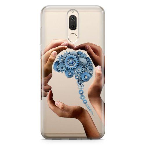 Huawei Nova 2i Kılıf Beyin Makinesi Arka Kapak Koruma Desenli Full Koruyucu