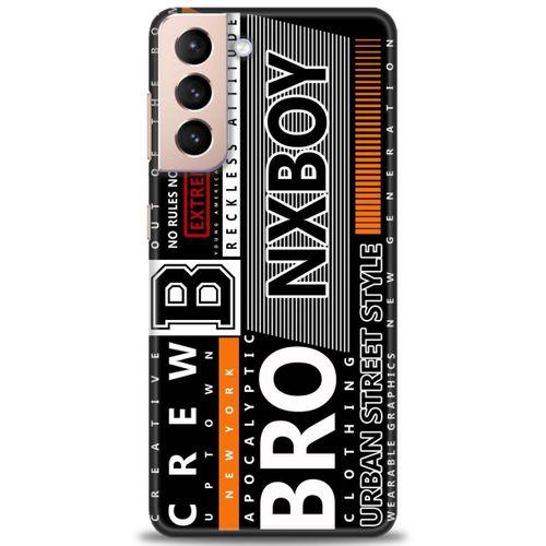 Samsung Galaxy S21 Kılıf HD Baskılı Kılıf - NxBoy + Tam Ekran Koruyucu