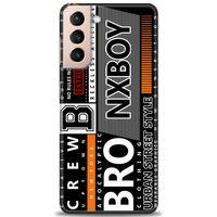 Samsung Galaxy S21 Kılıf HD Baskılı Kılıf - NxBoy + Tam Ekran Koruyucu