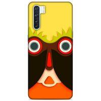 Lopard Oppo A91 Uyumlu Kılıf Soyut Sanat (4) Desenli Koruma Kılıfı