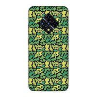 Lopard İnfinix Zero 8 Uyumlu Kılıf Kamuflaj (94) Tough Armor Kılıf