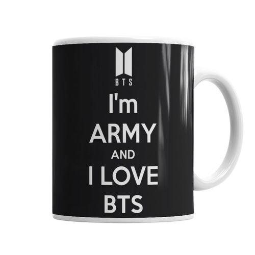 Seni Seviyorum Bts Love Bts Kupa Bardak Porselen