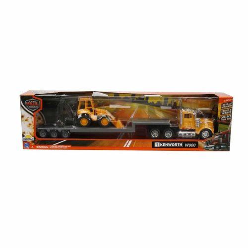 1:43 Long Haul Kenworth Taşıyıcı Tır ve Dozer