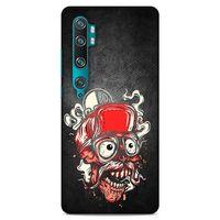 Lopard Xiaomi Mi Cc9 Pro Uyumlu Kılıf Tattoo's (5) Koruma Kabı Kırmızı Siyah