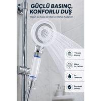 Su Tasarruflu Filtreli Duş Başlığı Yüksek Basınçlı Modern Duş Başlığı