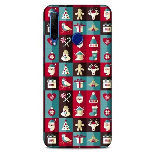 Yılbaşı Süsleri 17 Huawei Y6P Kılıf Silikon Kapak