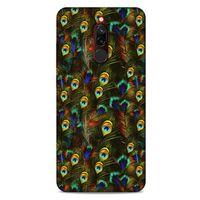 Xiaomi Redmi 8 Kılıf Desenli Özel Seri Tüyler (11) Tam Koruma