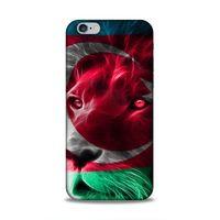 Apple Iphone 6S Uyumlu Kılıf Azarbaijan (23) Ultra Koruma Kılıfı Aslan Bayrak
