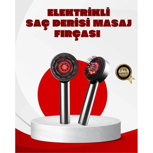 Esansiyel Yağ Hazneli Led Saç Bakım Masaj Tarağı