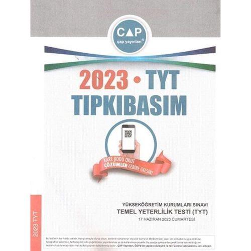2023 TYT Tıpkı Basım Çap Yayınları