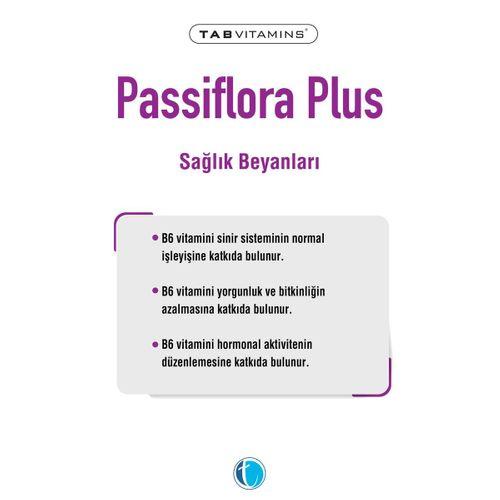 Tabvitamins Tabvitamins Passiflora Plus 30 Tablet 8680133002922