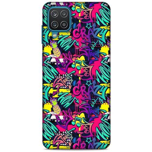 Lopard Samsung Galaxy A12 Uyumlu Kılıf Graffitix (31) TPU Kılıf