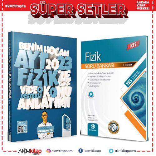 Benim Hocam 2023 AYT Fizik Konu ve Bilgi Sarmal Soru Bankası Seti 2 Kitap