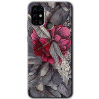 Casper Via F20 Kılıf HD Desen Baskılı Arka Kapak - kelebek Ömrü